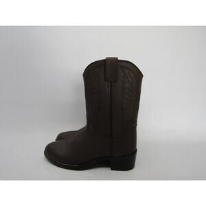 Durango Youth Size 3 D Brown Cowboy Western Boots